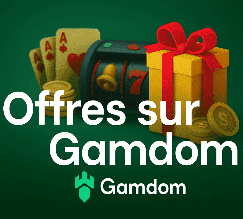 Promotions sur Gamdom Casino Obtenir Casino Gamdom offres en France
