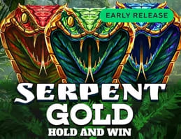 Serpent gold hold and win